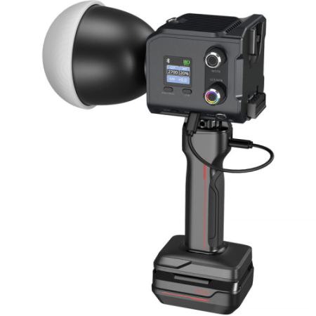 SmallRig 5383 RC 100C - lampa LED COB, RGBWW z akcesoriami i uchwytem powerbank